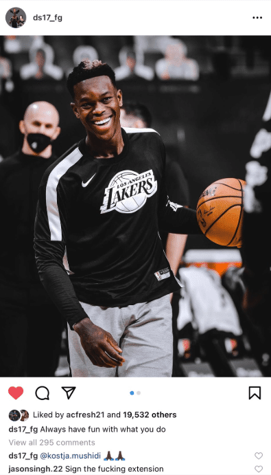 拒绝提前续约！湖人主力明确表态+已拒两份合同，施罗德：休赛期才会签约