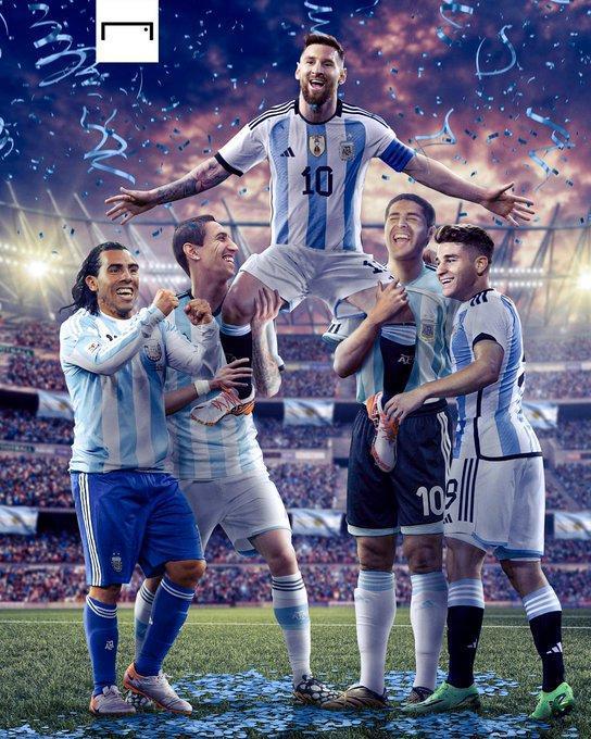 哥俩好！阿圭罗1000美元下注梅西获世界杯金球