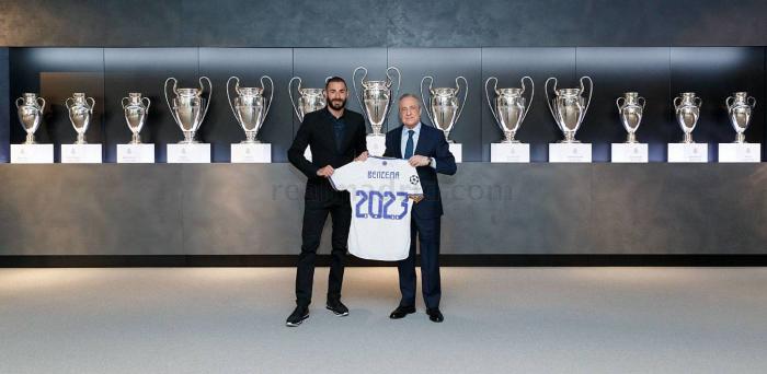 皇马官方：与本泽马续约至2023年