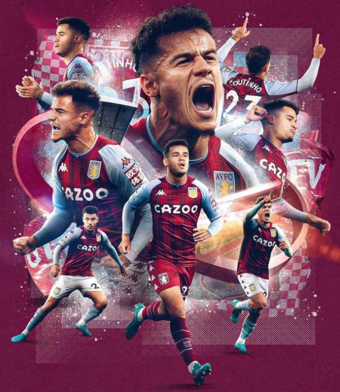 官方：维拉签下库蒂尼奥，转会费2000万欧