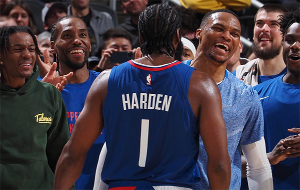 威少坦言愿为队友挡子弹！湖人名宿：小卡是大麻烦哈登也很有野心