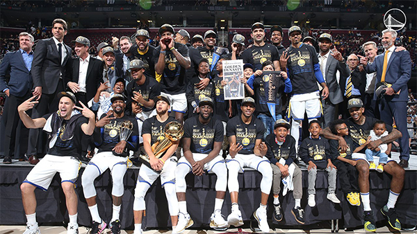 勇士纪念两连冠六周年 昔日夺冠阵容现状盘点