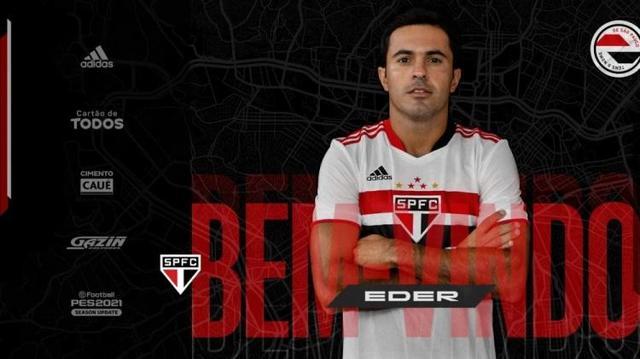 官方：埃德尔加盟圣保罗，签约至2022年底