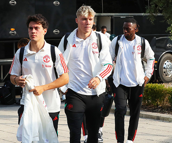 曼联公布对阿森纳大名单，两新援首秀桑乔落选！滕哈格批评球员态度