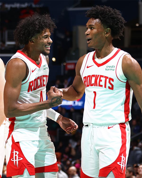 火箭新星强势崛起，詹皇同级，即将晋升爹系球员