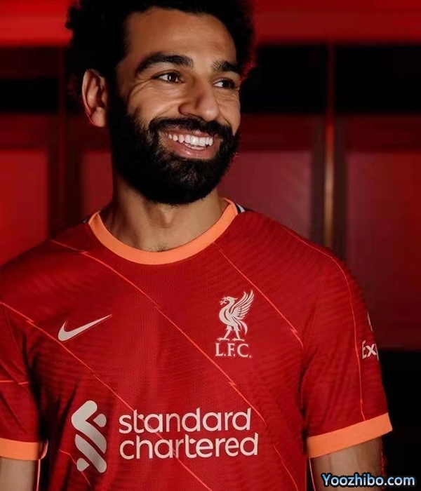 2021-22赛季利物浦主客场及第二客场球衣一览
