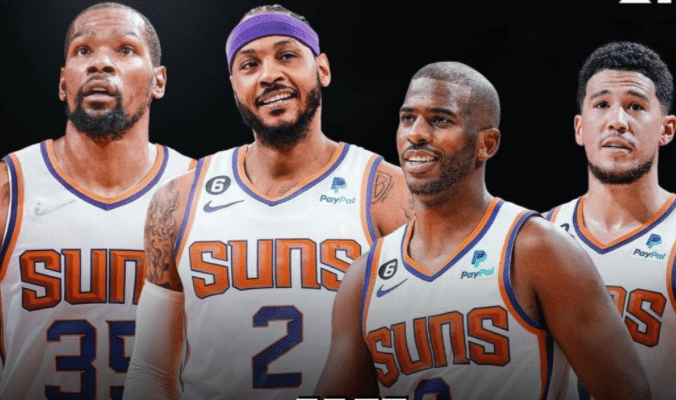 杜兰特力挺安东尼还能打NBA 甜瓜晒与KD热聊合影或加盟太阳冲冠