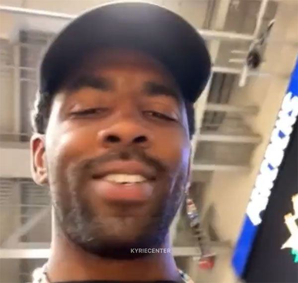 欧文被招募一幕曝光：现场回应不会加盟湖人 继续联手东契奇冲冠