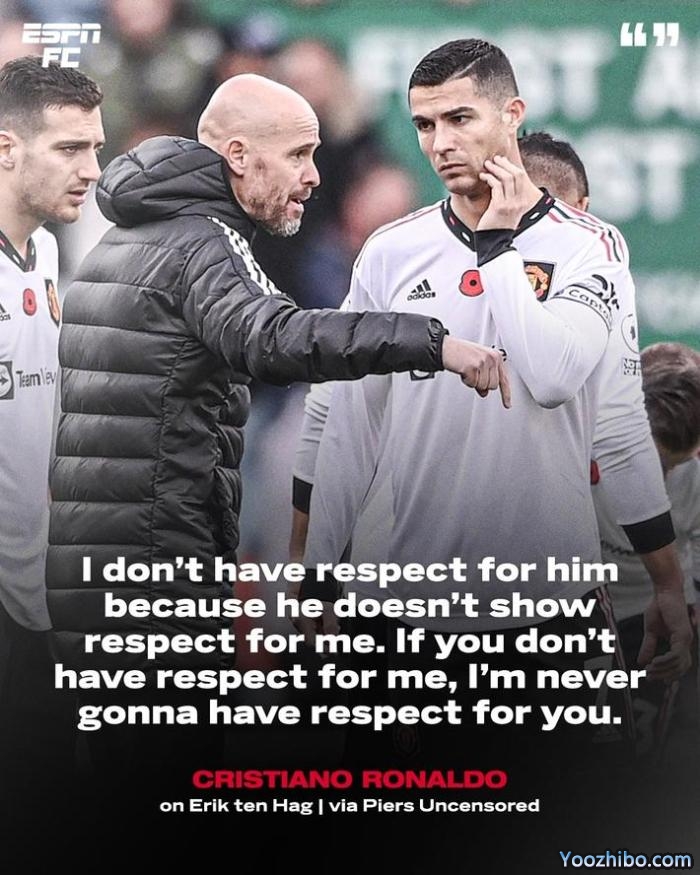 记者：滕哈赫和曼联对C罗很失望，会考虑一切选择