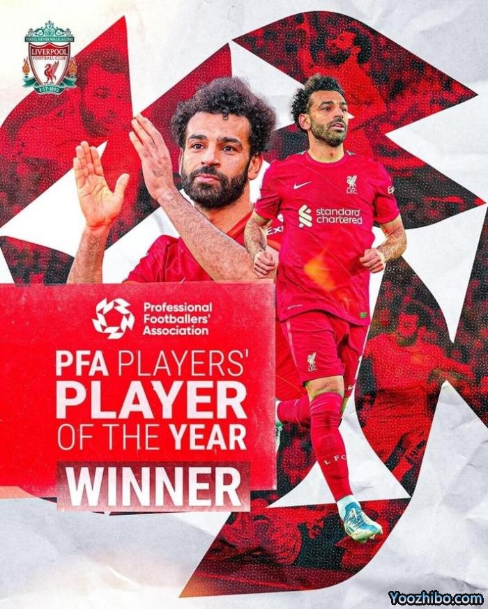 萨拉赫当选PFA年度最佳球员，孙兴慜未入候选