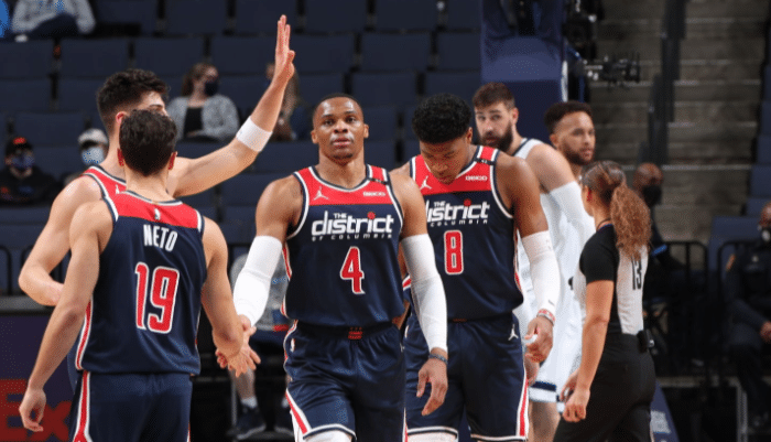 29+20！28岁内线打爆奇才，威少空砍20+10，无奈全明星首发22中6变铁匠！