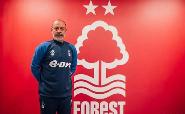 诺丁汉森林官方：前热刺、狼队主帅努诺-桑托出任球队新帅