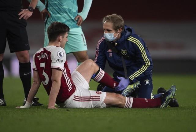 官宣！阿森纳2700万欧主力伤缺6周！损失巨大：他创造29次机会冠绝全队