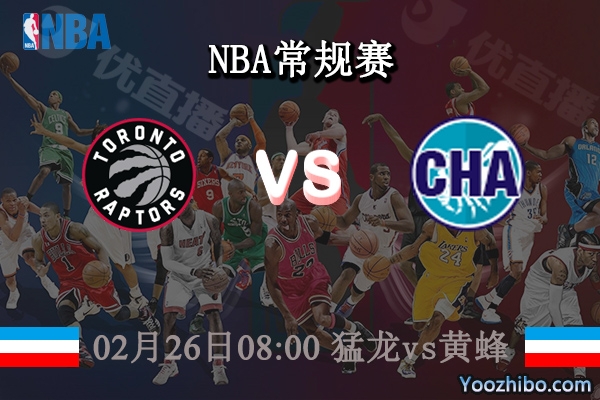 02月26日 NBA常规赛 猛龙vs黄蜂直播前瞻分析