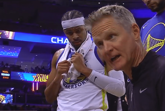 库里维金斯缺阵！勇士惨败，尼克斯豪取8连胜，克莱12投5中5失误