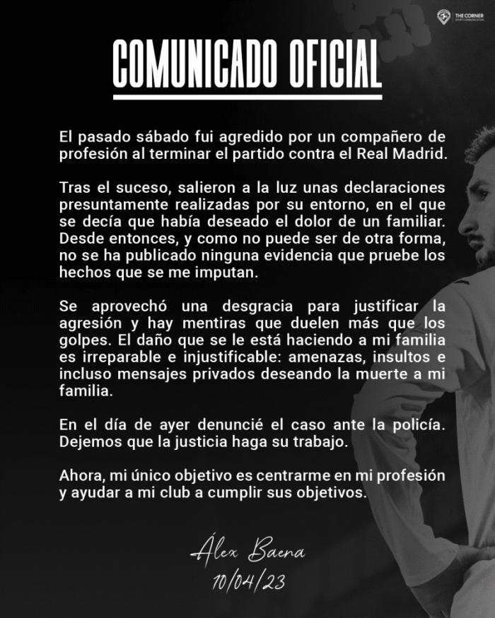 被打球员遭网暴后发声：皇马球迷威胁侮辱我和家人！谎言比拳头更伤人