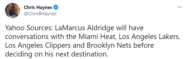 名记曝阿德潜在下家！湖人快船+篮网热火：昔日全明星将会面4大豪强