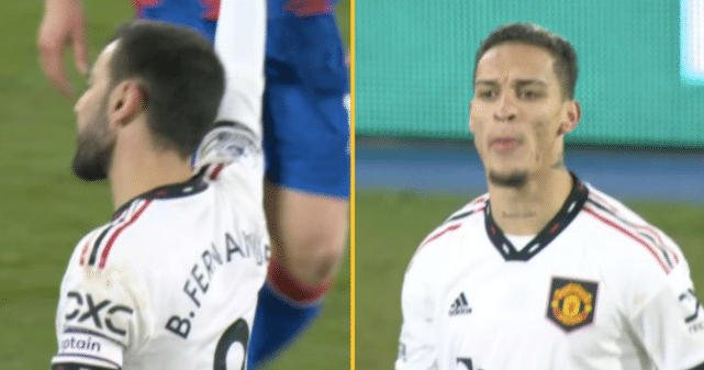 内讧？曼联2王牌场上互喷！队长B费甩手表不满后，被1亿边锋爆粗辱骂