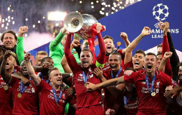 2019-20赛季英格兰超级联赛积分排名及数据统计