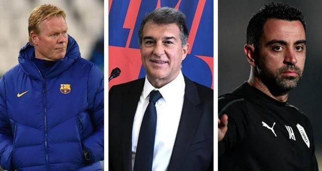 西媒：科曼赛季末无论如何都会离任，哈维将接手