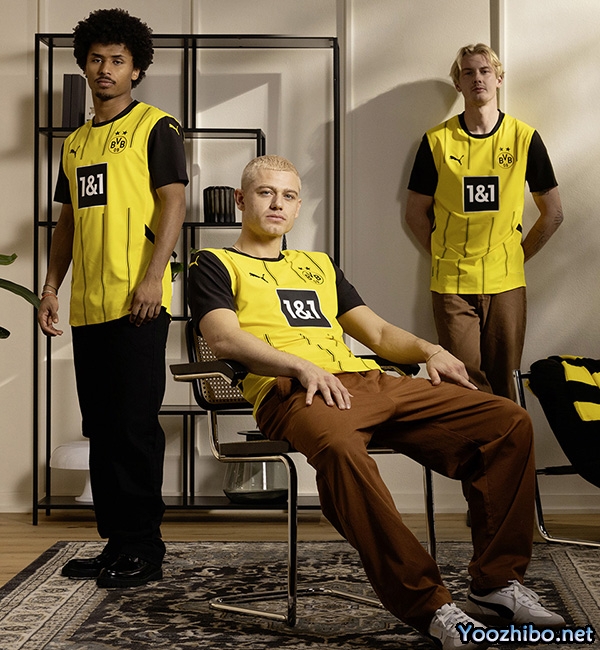 2024-25赛季多特蒙德主场球衣一览