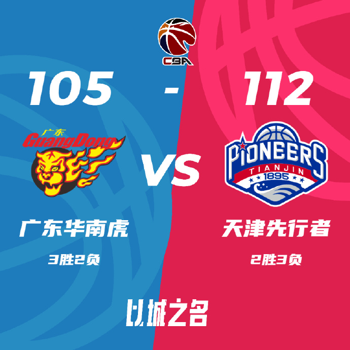 广东男篮105-112爆冷输给天津 李荣培23+6&末节15分