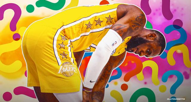 湖人官宣！詹姆斯膝盖酸痛今日缺战76人，医学专家提出两大疑问