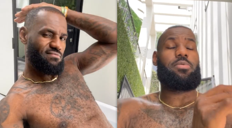 38岁詹皇苦练后冰浴理疗：被前队友称为GOAT 恭喜特雷-杨结婚