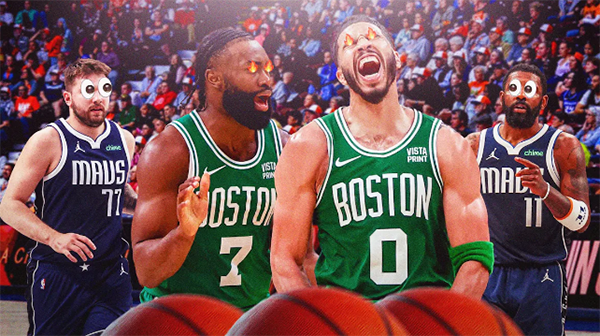 考辛斯预言凯尔特人捧杯 称东契奇欧文场均 40+独行侠仍难敌