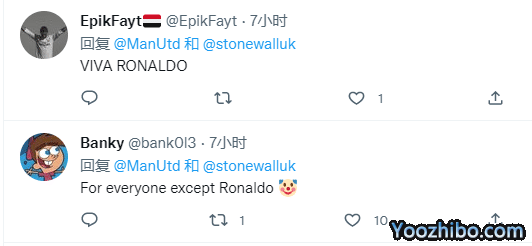 曼联社媒发文被球迷刷屏：尊重C罗、没他不看了