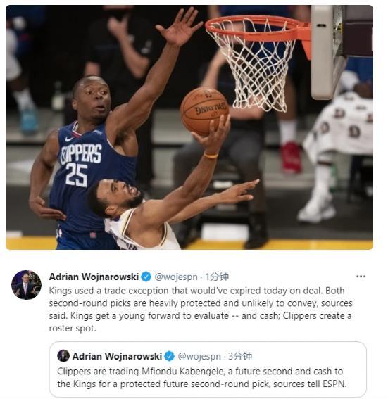 破案了，快船为何要送出三筹码换空气？快船发起争冠冲锋号