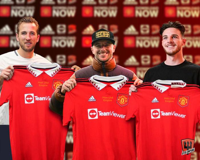 曼联认为1亿能签凯恩，面临皇马拜仁竞争！引进赖斯恐需1.2亿天价