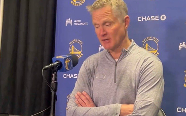 科尔背锅！勇士太惨了，遭遇洛杉矶魔咒，远离前十附加赛悬了