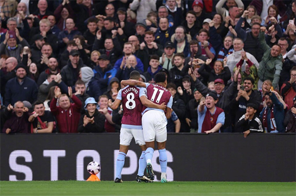 维拉进欧冠概率超96% 热刺不赢曼城或出局