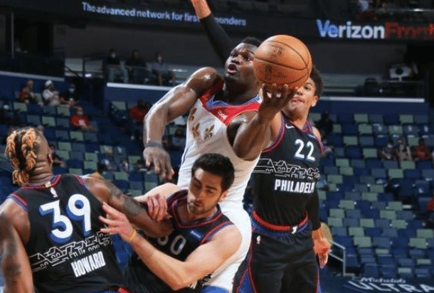 打爆76人双帝组合，请叫他NBA禁区之王