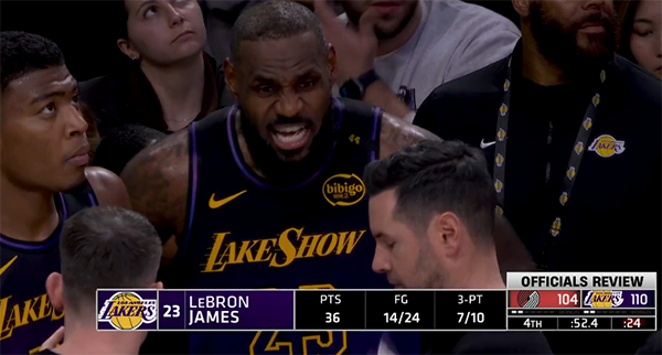 40岁詹皇追平乔丹并列历史第一 38+8+7三分狂刷纪录书写传奇