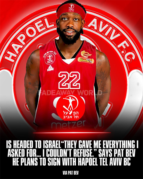 36岁贝弗利离开NBA 加盟以色列俱乐部