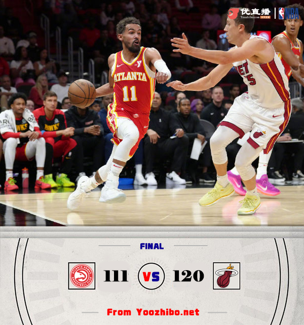 热火120-111灼伤老鹰 巴特勒24+5 希罗19+5+5 J-约翰逊21+5