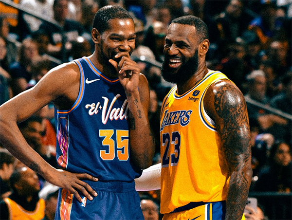 众星云集！詹杜库等巨星齐聚西部附加赛太惨烈 名嘴预测湖勇必有一战