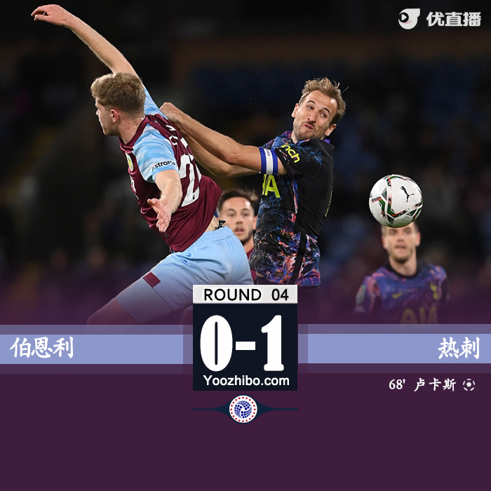 热刺1-0伯恩利 埃莫森助攻小卢卡斯破门晋级