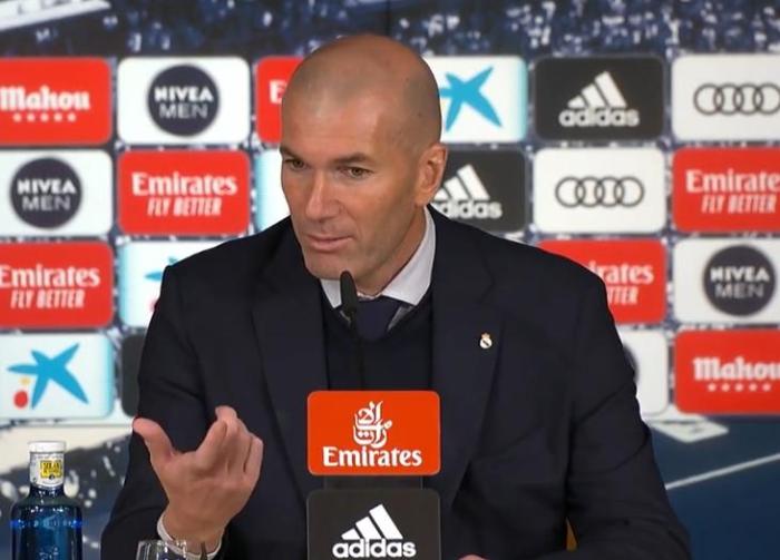 齐达内: 裁判如果没有判罚点球, 那就是没有点球