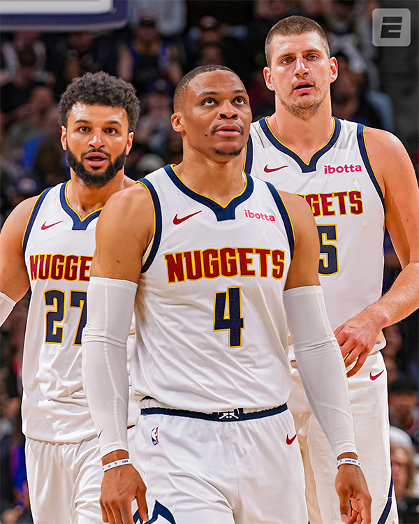 威少加盟掘金 联手约基奇穆雷冲击总冠军