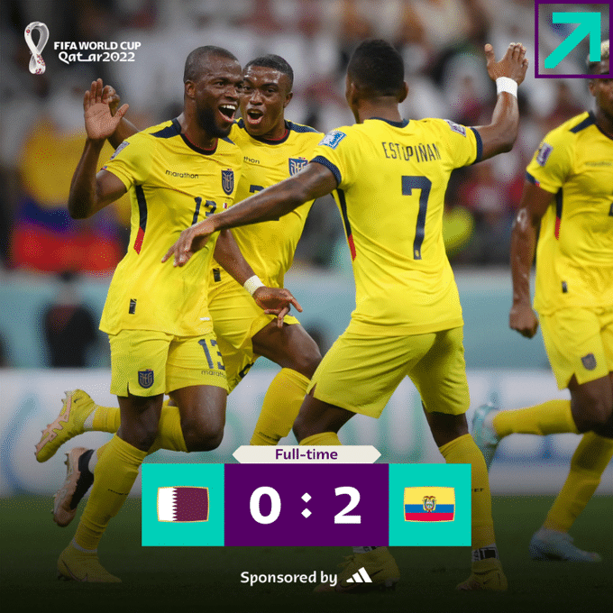 卡塔尔输球！世界杯历史上首次有东道主揭幕战输球