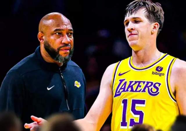 突发内讧？曝湖人将帅不和，5400万新星遭打压，难怪被贬为替补