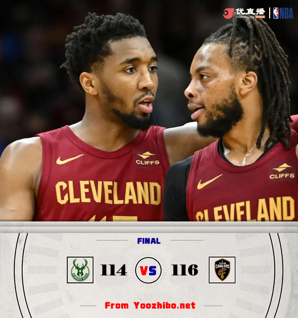 骑士116-114击败雄鹿 字母哥缺阵 利拉德空砍36+7 加兰39+8