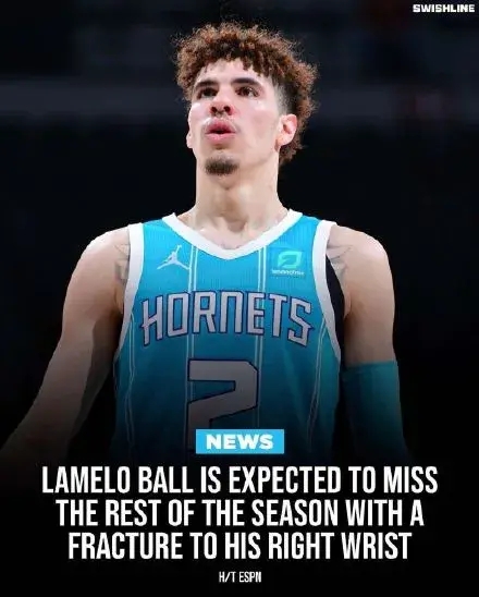 突发！赛季报销！三球第1年就重伤啊！最佳新秀要被他抢走