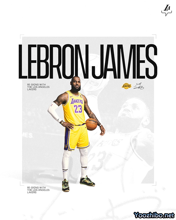 詹姆斯续约湖人 开启第22年征程