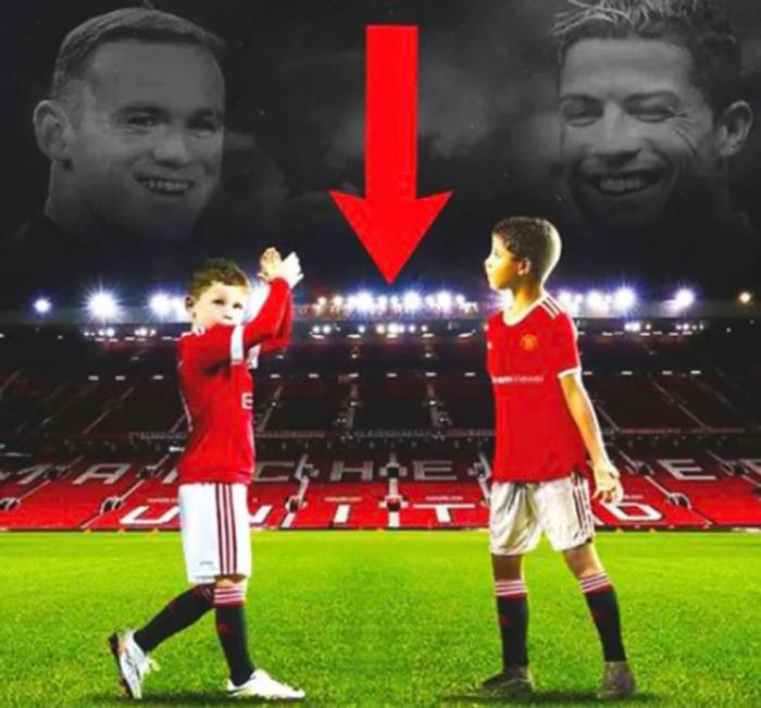 曼联最强星二代是谁？复制鲁尼经典进球，小小胖比迷你罗更可期待