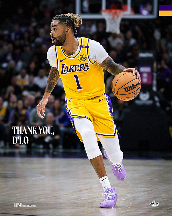 湖人篮网达成5换2交易，拉塞尔重返篮网