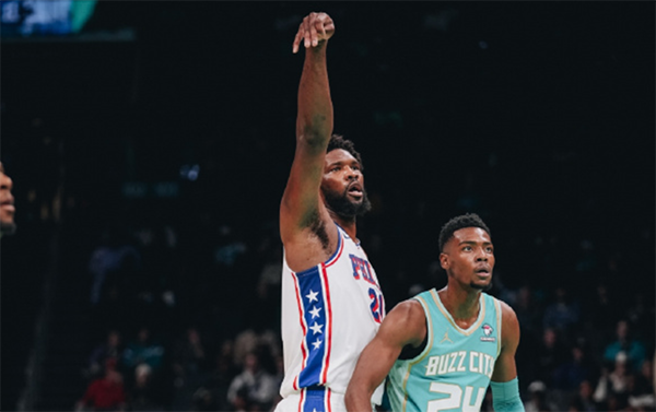 得分榜第一！恩比德有多强？没有哈登也无妨，力压东契奇字母哥